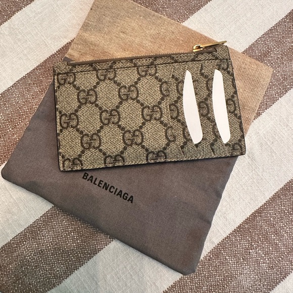 Gucci x Balenciaga The Hacker Project Zip Card Case - Picture 3 of 6